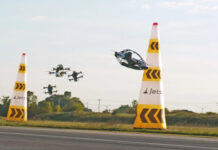 Jetson Inc провела демонстрацию воздушных гонок на мультикоптерах