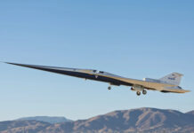 Бесшумный сверхзвуковой самолет NASA X-59 совершил свой первый полет