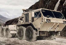 16-тонные грузовики Oshkosh Defense для армии США можно полностью разгрузить за пять минут