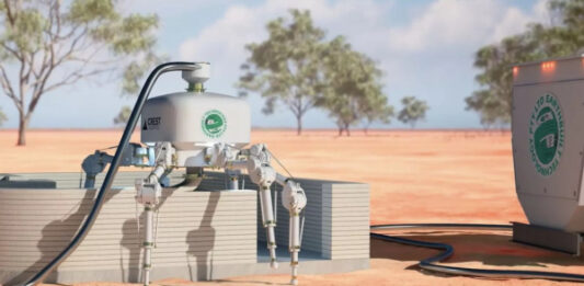 Строительный робот Шарлотта может возвести жилой дом за сутки