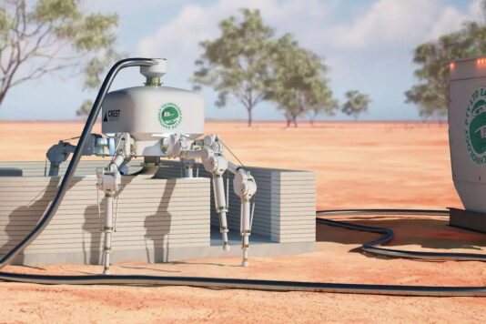 Строительный робот Шарлотта может возвести жилой дом за сутки