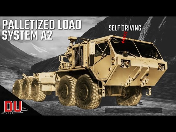 16-тонные грузовики Oshkosh Defense для армии США можно полностью разгрузить за пять минут