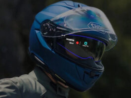 Shoei выпустила первый в мире мотошлем с интегрированной дополненной реальностью