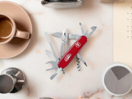 Victorinox разработала специальную версию швейцарского армейского ножа для любителей кофе
