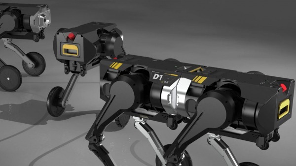 Модульный робот-трансформер D1 способен разделяться на две самостоятельные единицы