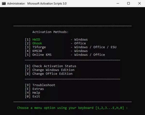 Популярный активатор Windows и Office больше не работает