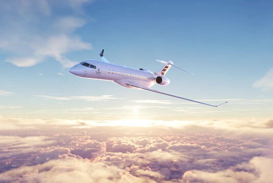 Почти сверхзвуковой Global 8000 компании Bombardier стал самым быстрым гражданским самолетом в мире