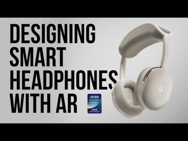 Geeks Loft интегрировала виедоэкран в обычные наушники