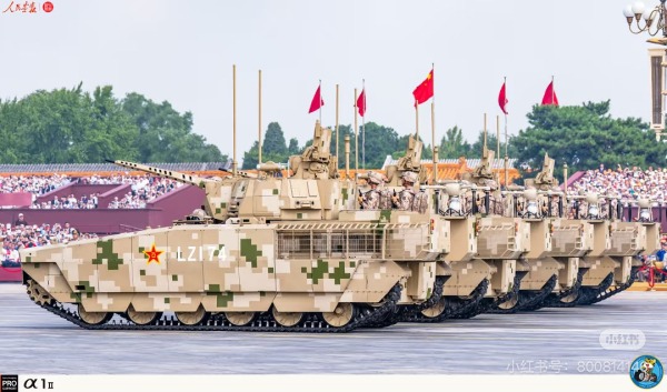 Китай продемонстрировал ZTZ100 (Тип 100) — один из самых продвинутых танков в мире