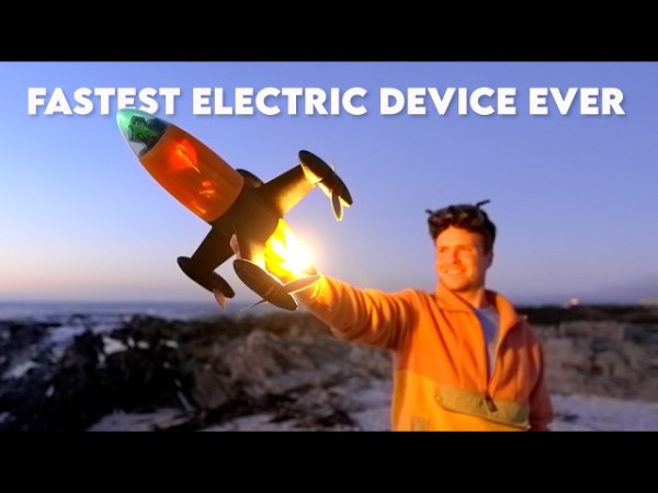 Peregreen V4 стал самым быстрым дроном в мире, разогнавшись до 660 км/ч