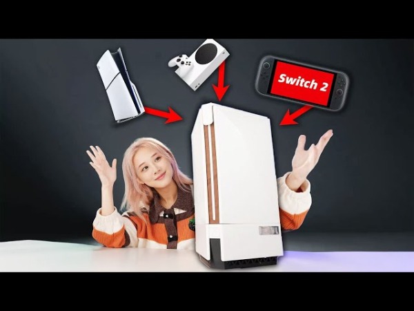 Китайский моддер объединил PS5, Xbox Series X и Switch 2 в одном корпусе