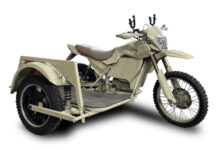 Концерн «Калашников» выпустил электробайк Иж-Эндуро с коляской