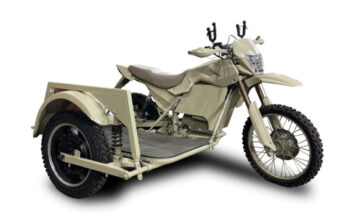 Концерн «Калашников» выпустил электробайк Иж-Эндуро с коляской