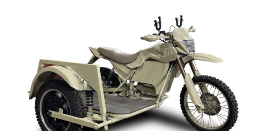 Концерн «Калашников» выпустил электробайк Иж-Эндуро с коляской