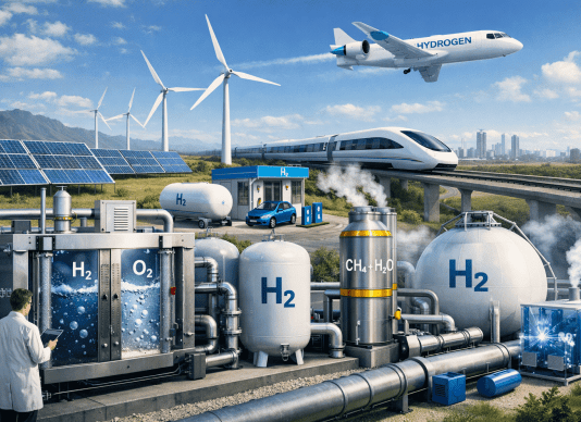 Как получают водород: современные технологии и будущее водородной энергетики