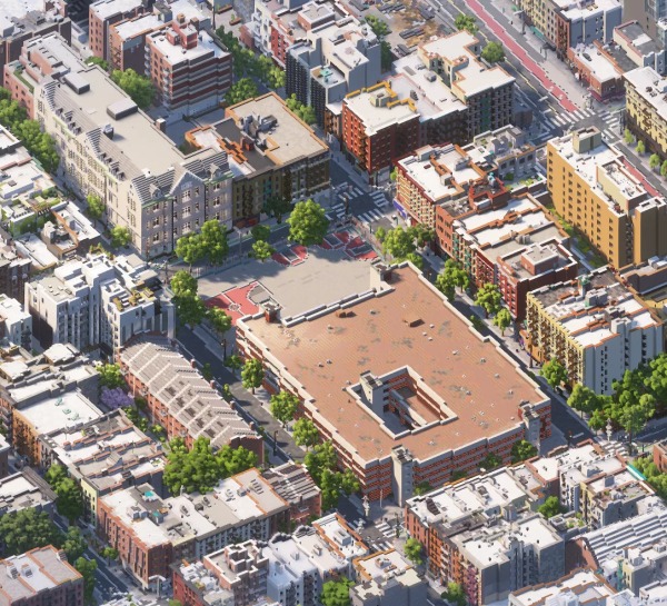 Энтузиасты строят настоящий Нью-Йорк в Minecraft в масштабе 1:1