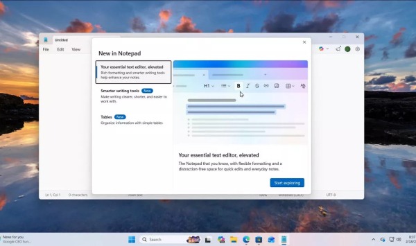 Microsoft добавила в классический Блокнот работу с изображениями, озадачив всех пользователей в мире