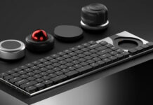 Футуристичную клавиатуру Naya Connect можно расширять модулями под самые разные задачи