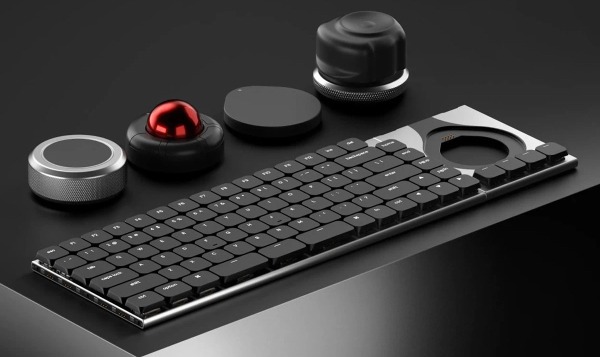 Футуристичную клавиатуру Naya Connect можно расширять модулями под самые разные задачи