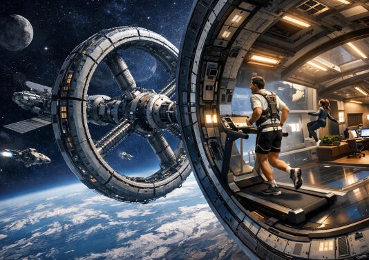 Искусственная гравитация: зачем она нужна и как ее создать в космосе