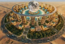 Самое большое сферическое здание в мире предложит «посетить Луну на Земле»