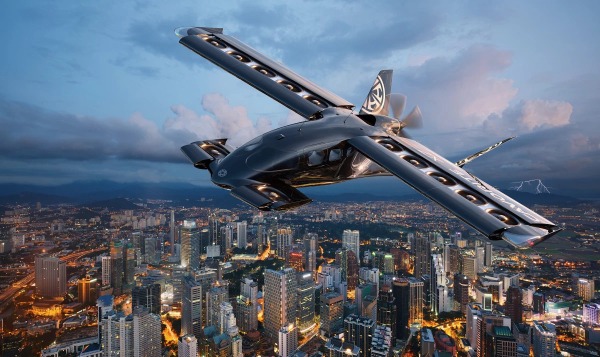 Необычный электролет Cavorite X7 с раздвоенным крылом получил новую систему двигателей