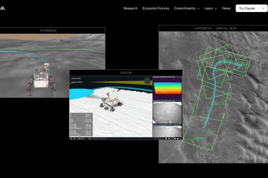 НАСА использовало ИИ Claude для прокладки оптимального маршрута марсохода Perseverance