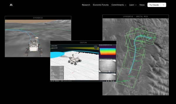 НАСА использовало ИИ Claude для прокладки оптимального маршрута марсохода Perseverance