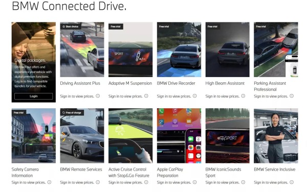 BMW признала, что платная подписка на подогрев сидений была ошибкой