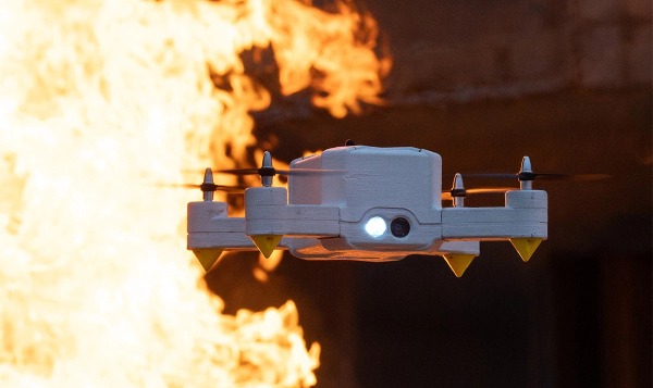 Швейцарский пожарный дрон FireDrone не боится 200-градусного пекла
