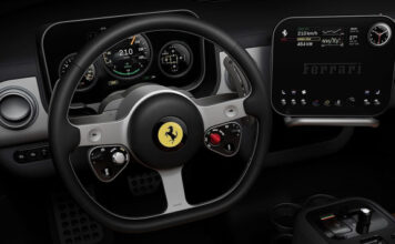 Новейший электромобиль Ferrari получил дизайн интерьера от Джони Айва