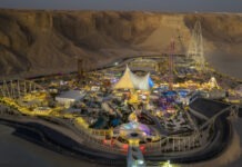 Три самых фантастических американских горки в мире открылись в Саудовской Аравии