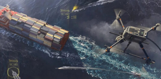 Буксируемая платформа Pulling Guard защитит коммерческие суда от беспилотников