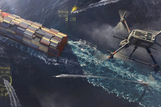 Буксируемая платформа Pulling Guard защитит коммерческие суда от беспилотников