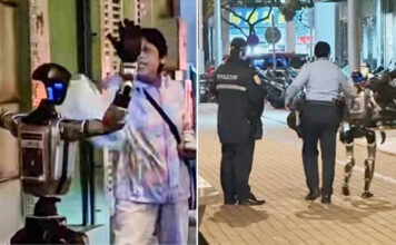 В Макао китайская полиция впервые «арестовала» гуманоидного робота