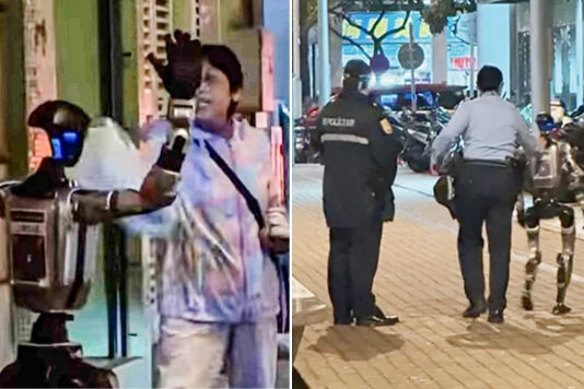 В Макао китайская полиция впервые «арестовала» гуманоидного робота