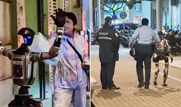 В Макао китайская полиция впервые «арестовала» гуманоидного робота