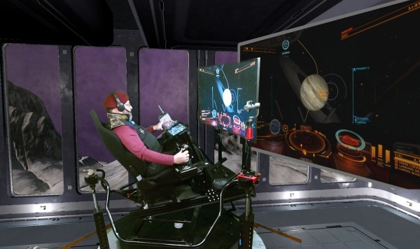 Геймер переделал кресло от VR-аттракциона в кабину звездного истребителя