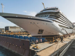 В Италии спустили на воду первый в мире круизный лайнер на водородном топливе