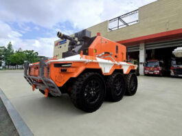 Hyundai представила робота-пожарного, способного работать при температуре до 800 °C