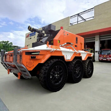 Hyundai представила робота-пожарного, способного работать при температуре до 800 °C