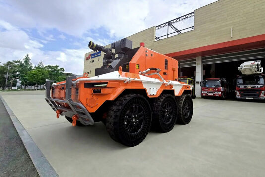 Hyundai представила робота-пожарного, способного работать при температуре до 800 °C