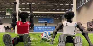 12-кратные чемпионы мира по робо-футболу B-Human выиграли турнир в Германии