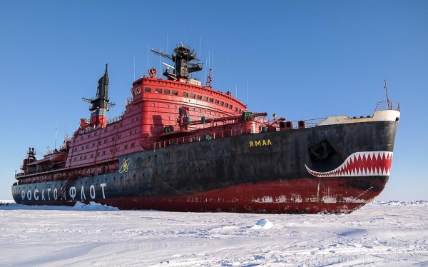 Ледокол «Ямал» — один из самых ярких атомоходов-гигантов Арктики