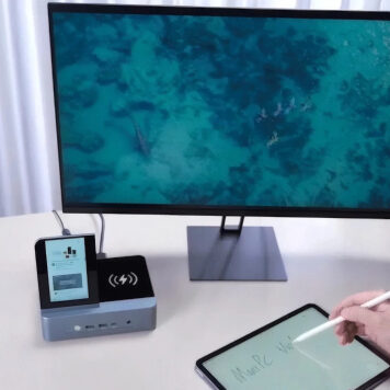 Мини-компьютер ViewDock заменит дисплей, док-станцию и беспроводную зарядку
