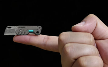 Orioner выпустила самый маленький клинок из дамасской стали в мире