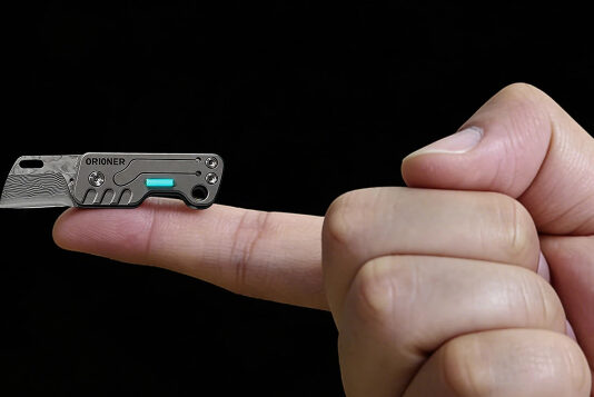 Orioner выпустила самый маленький клинок из дамасской стали в мире