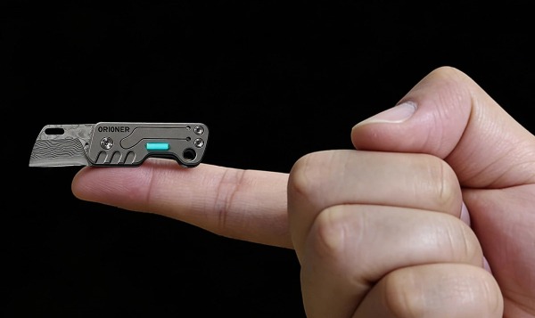 Orioner выпустила самый маленький клинок из дамасской стали в мире