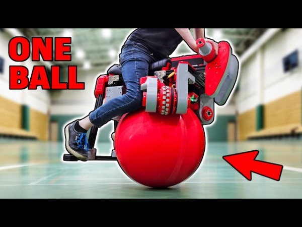 Юницикл на одном шаровом шасси стал настоящим вызовом для инженерии