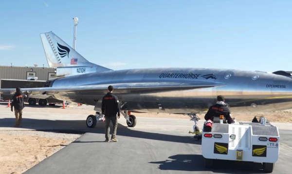 Сверхзвуковой самолет Quarterhorse 2.1 готовится побить рекорд скорости знаменитого Blackbird полувековой давности